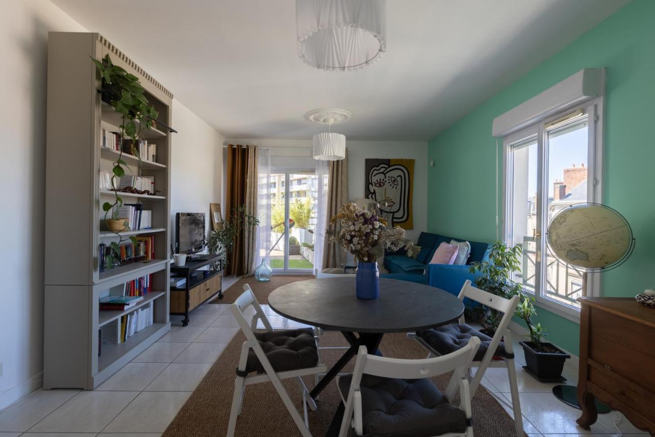 לה מאנש Le Roof Top - Centre Ville - Double Garage - 6 Pers מראה חיצוני תמונה