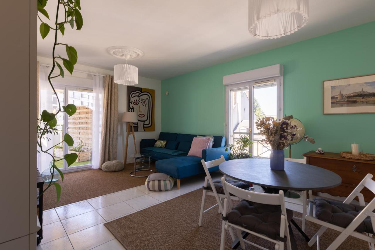 לה מאנש Le Roof Top - Centre Ville - Double Garage - 6 Pers מראה חיצוני תמונה